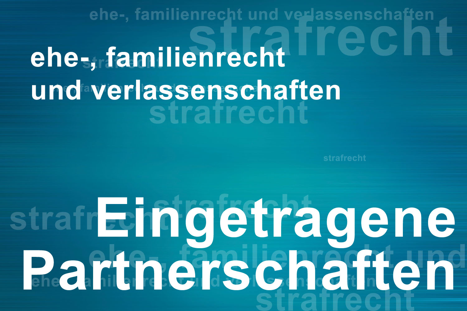 Eingetragene Partnerschaften